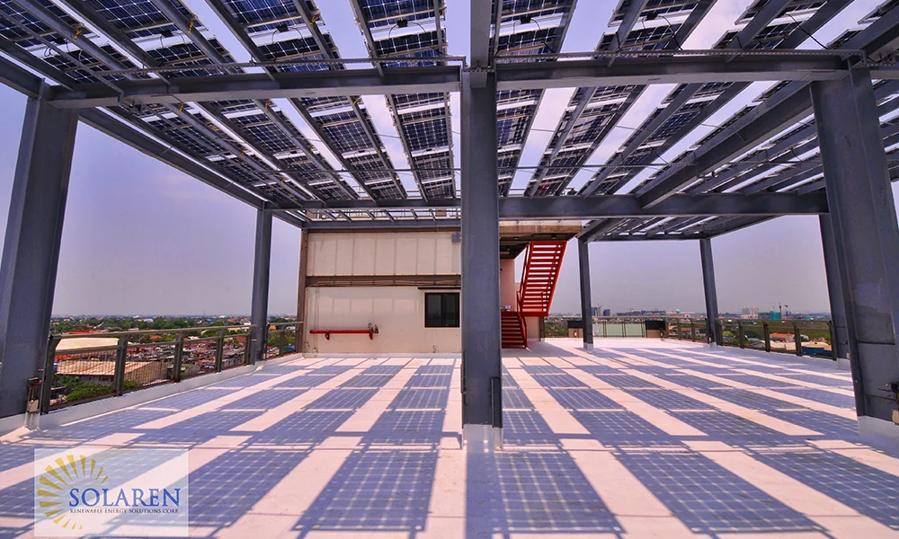 commercial solar energy system