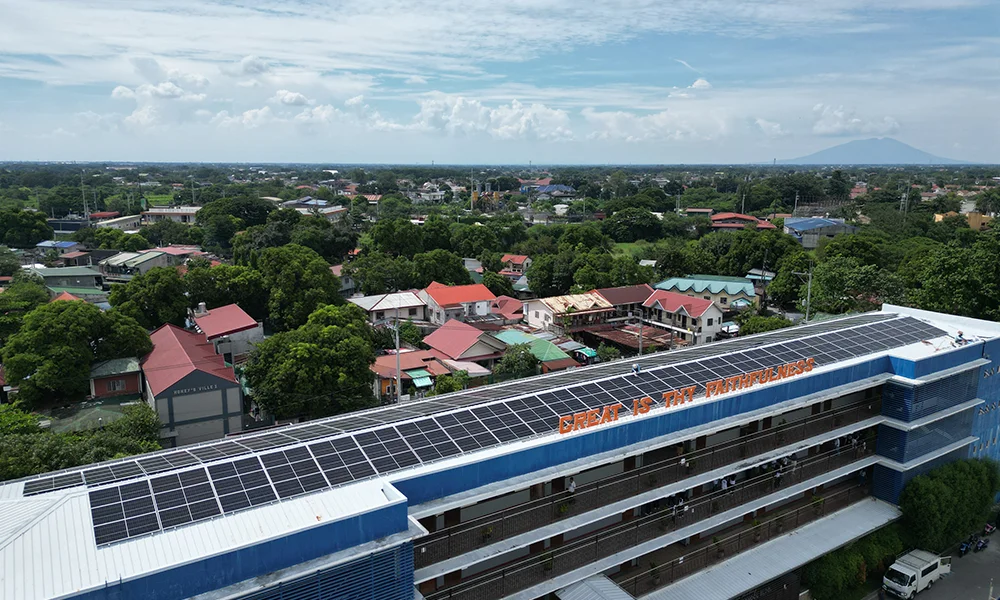 commercial solar installation