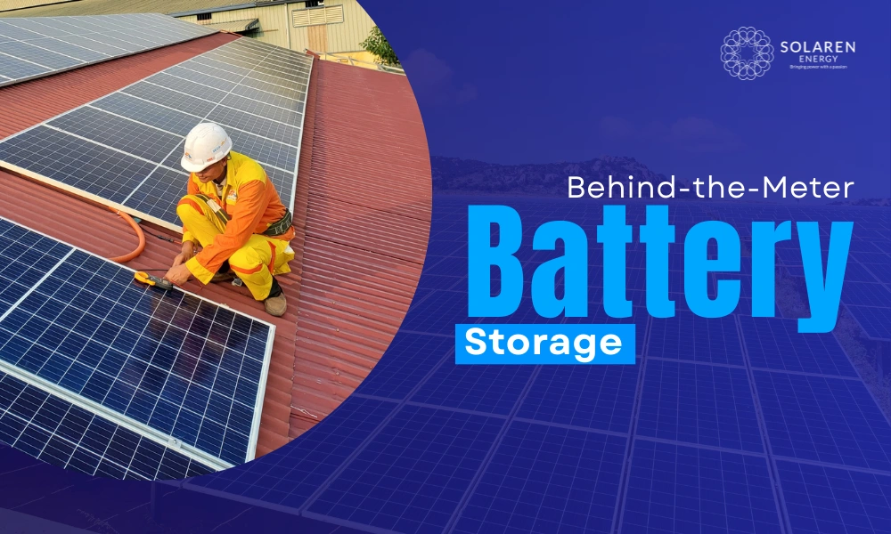 behind-the-meter battery storage
