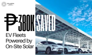 Fleet Fuel Savings Using EVs and On-Site Solar