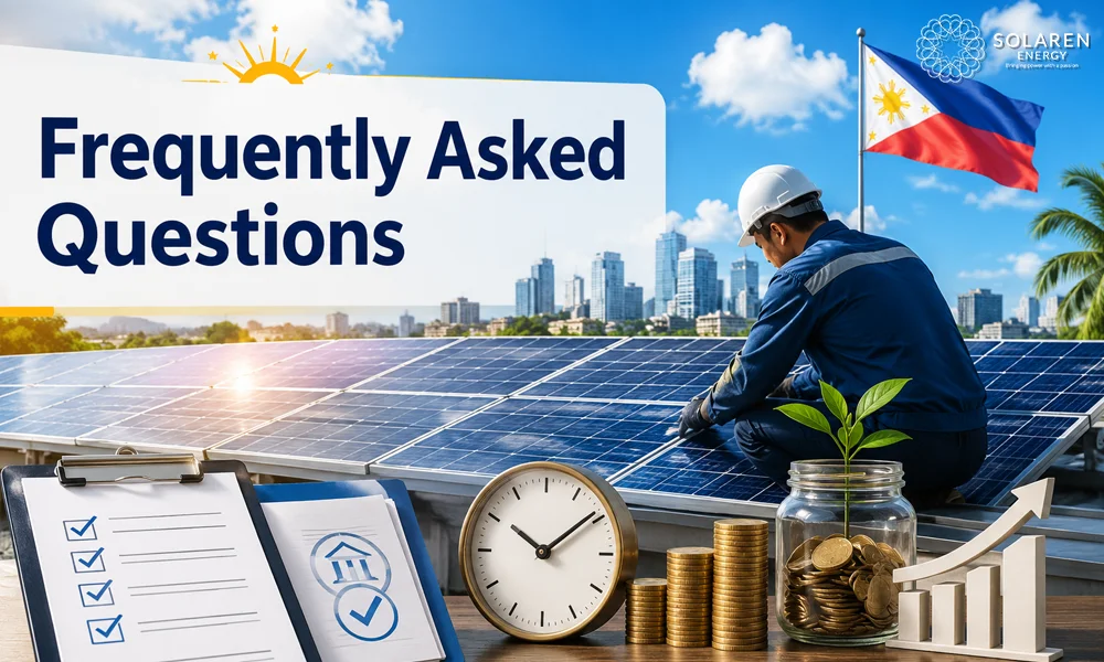 Solar Panel Installation in The Philippines: Costs, Payback, and a Practical 6-Step Guide 4 Frequently Asked Questions