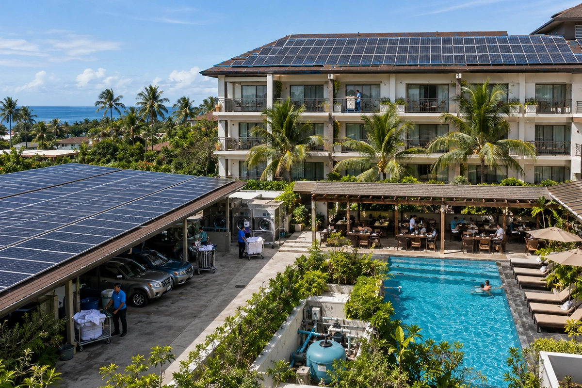 Commercial Solar Installation for Hotels and Resorts in the Philippines: Why Hospitality Businesses Are Making the Switch (Update: May 2026) 1 hotel solar installation Philippines