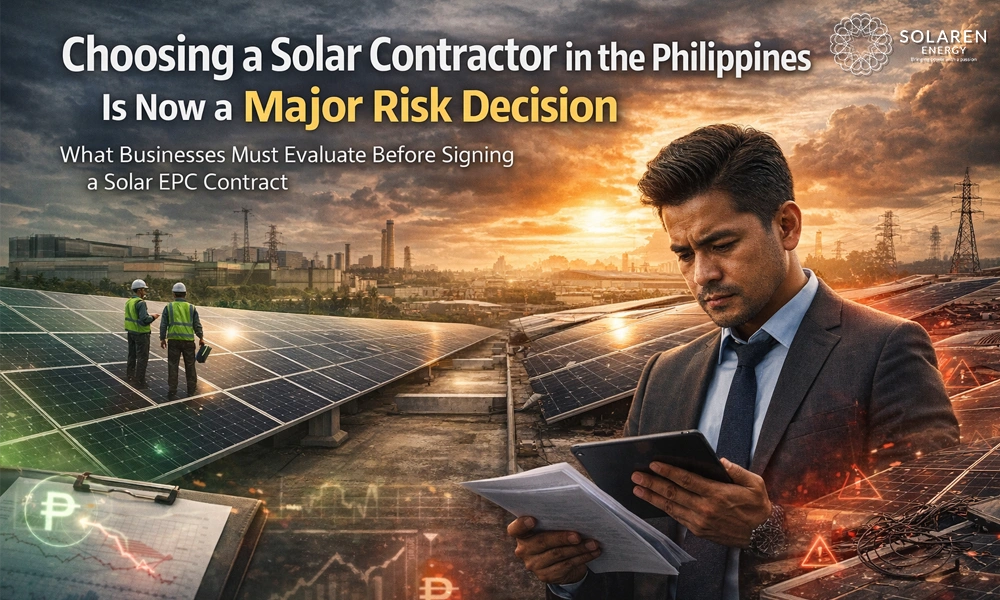 Solaren Energy 13 Choosing a Solar Contractor in the Philippines Is Now a Major Risk Decision