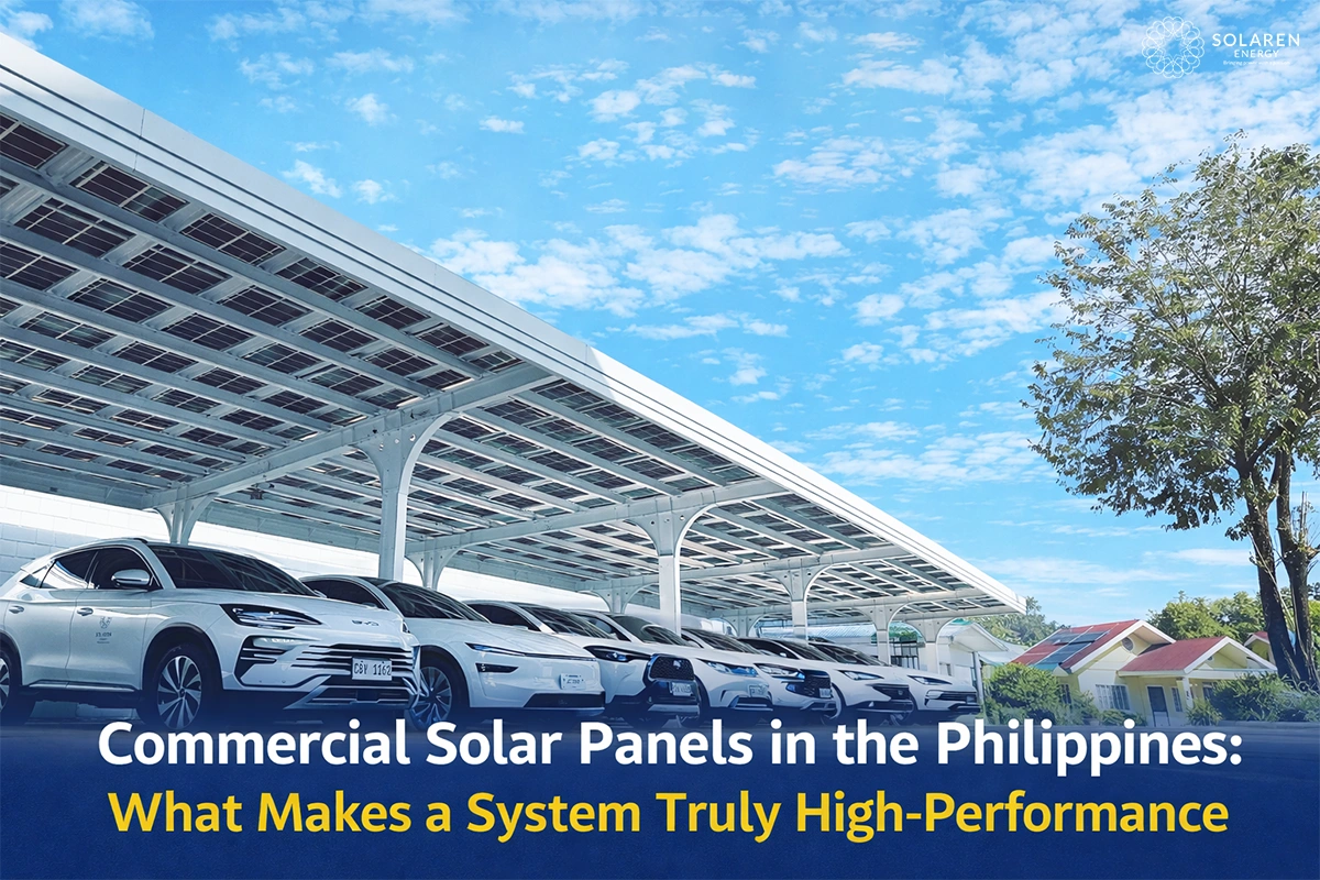 Solaren Energy 13 Commercial Solar Panels in the Philippines