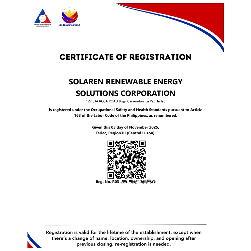 DOLE REGISTRATIONSOLAREN