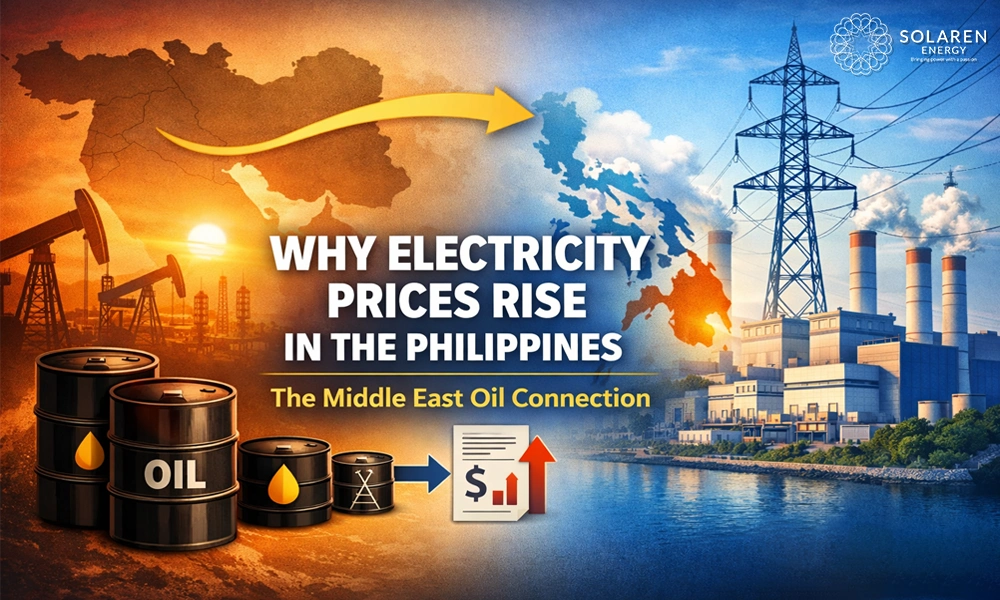 Solaren Energy 13 Electricity Prices Rise in the Philippines