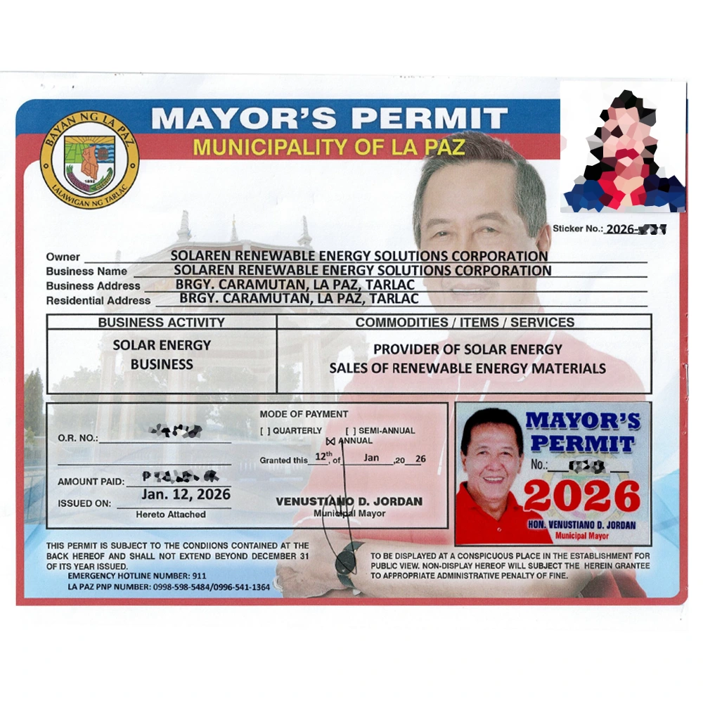 MAYORS PERMIT