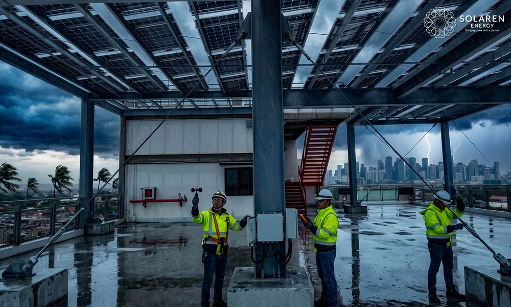 Comparing Solar Quotes in the Philippines: What Philippine Companies Should Actually Check 4 The Mounting System and Wind Load Specification