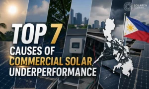 Top 7 Causes of Commercial Solar Underperformance in the Philippines