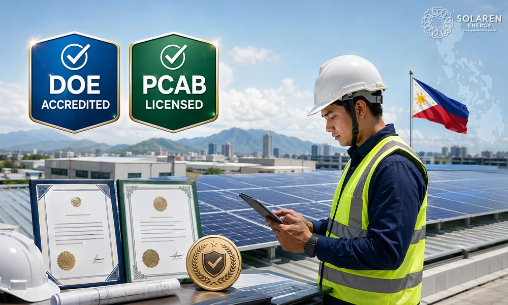 The Hidden Value of Choosing a Fully Accredited Renewable Energy Company in the Philippines 1 What Accreditation Actually Means