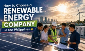 How to Choose a Renewable Energy Company in the Philippines