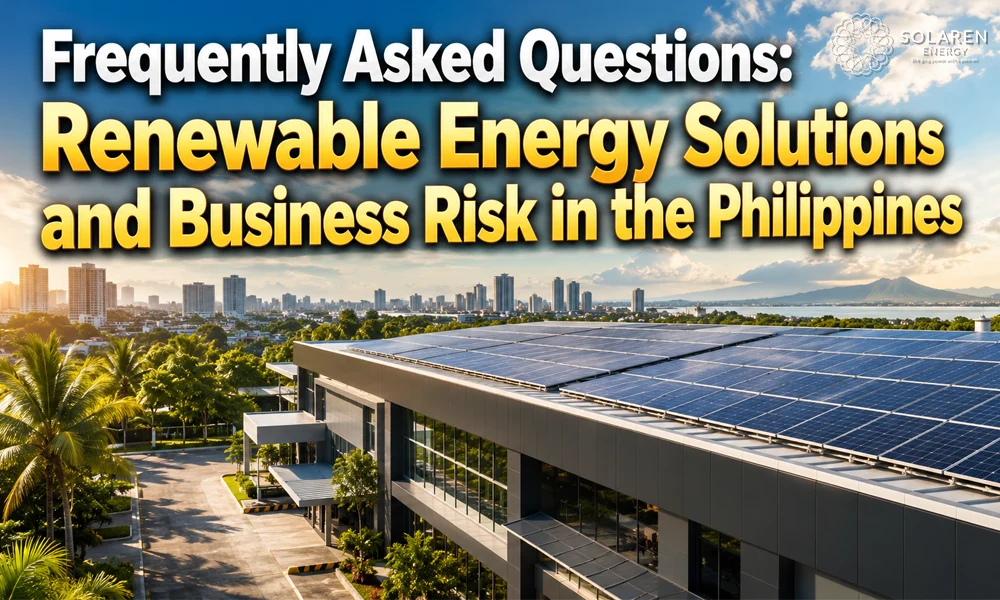 How Renewable Energy Solutions Help Philippine Companies Reduce Risk and Improve Stability | Update June 2026 10 Frequently Asked Questions: Renewable Energy Solutions and Business Risk in the Philippines