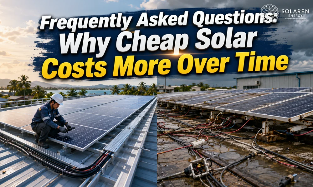 Why Cheap Solar Costs More Over Time? (Update June 2026) 11 Frequently Asked Questions: Why Cheap Solar Costs More Over Time