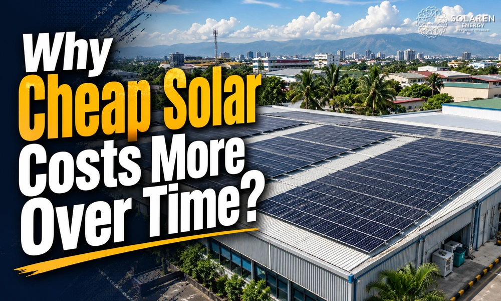 Solaren Energy 13 Why Cheap Solar Costs More Over Time