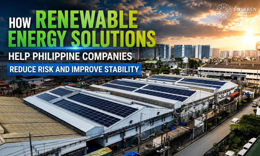Solaren Energy 13 renewable energy solutions in the Philippines