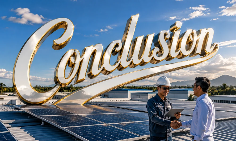 Solar Power Installation in the Philippines: What Happens After Commissioning 10 Conclusion