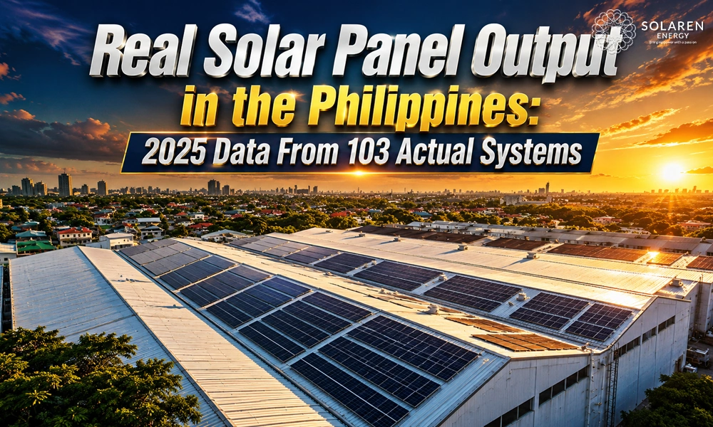 Solaren Energy 13 Real Solar Panel Output in the Philippines