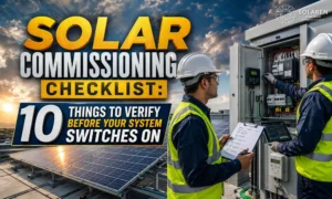 Solar Commissioning Checklist