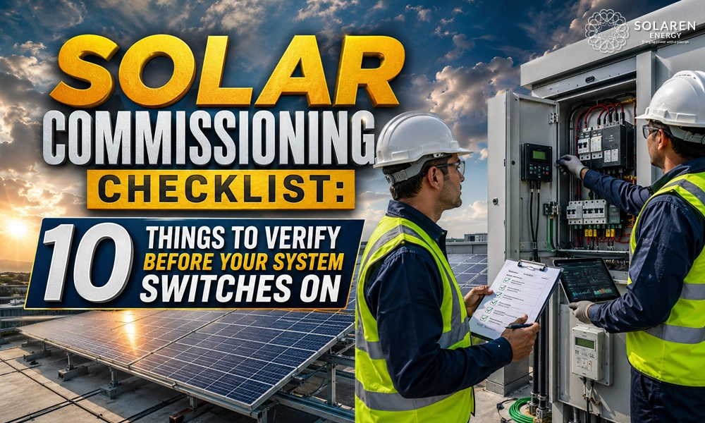 Solar Commissioning Checklist