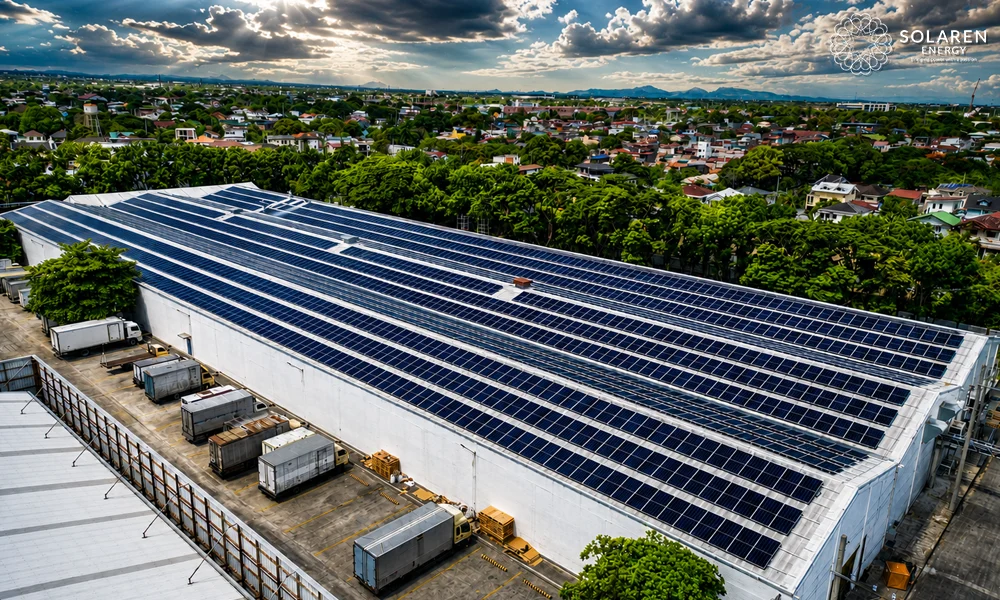 Industrial Solar in the Philippines: What 4.8 MWp for One Client Taught Us 1 solar power for factories