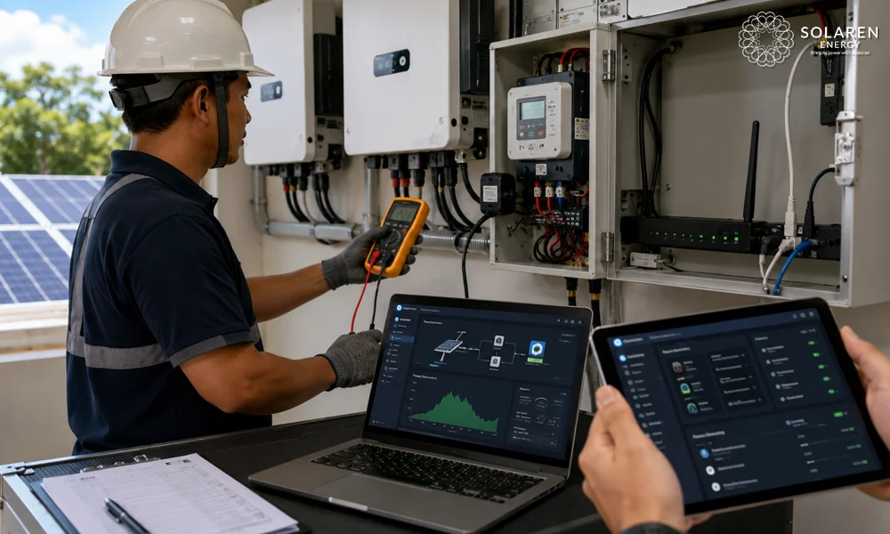 the Monitoring system commissioning
