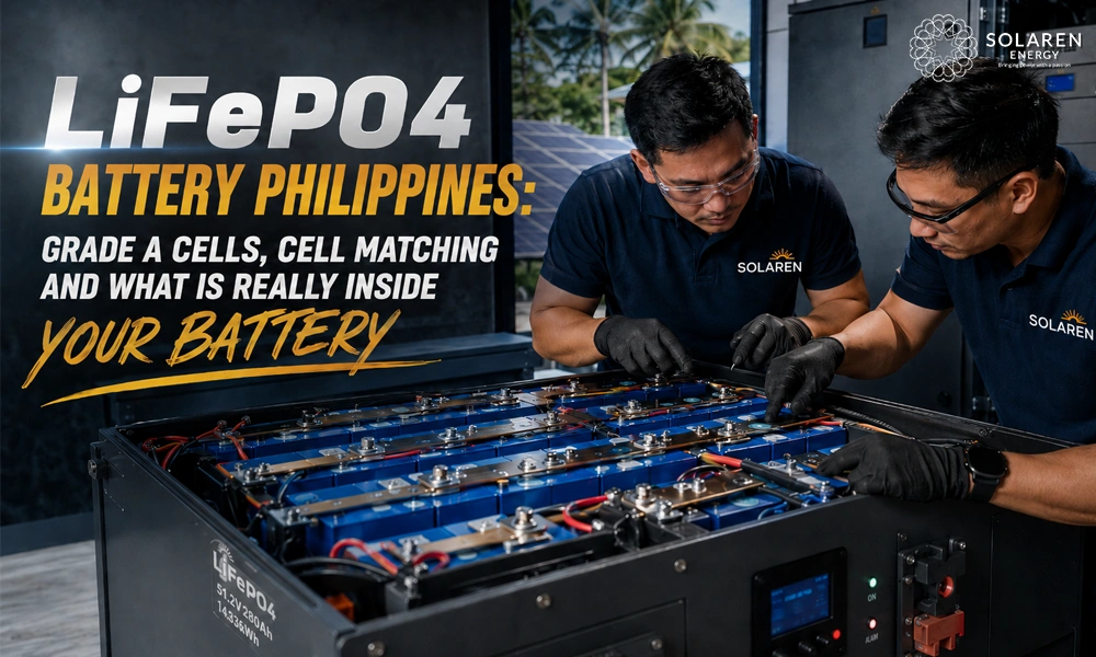 Solaren Energy 15 LiFePO4 Battery Philippines