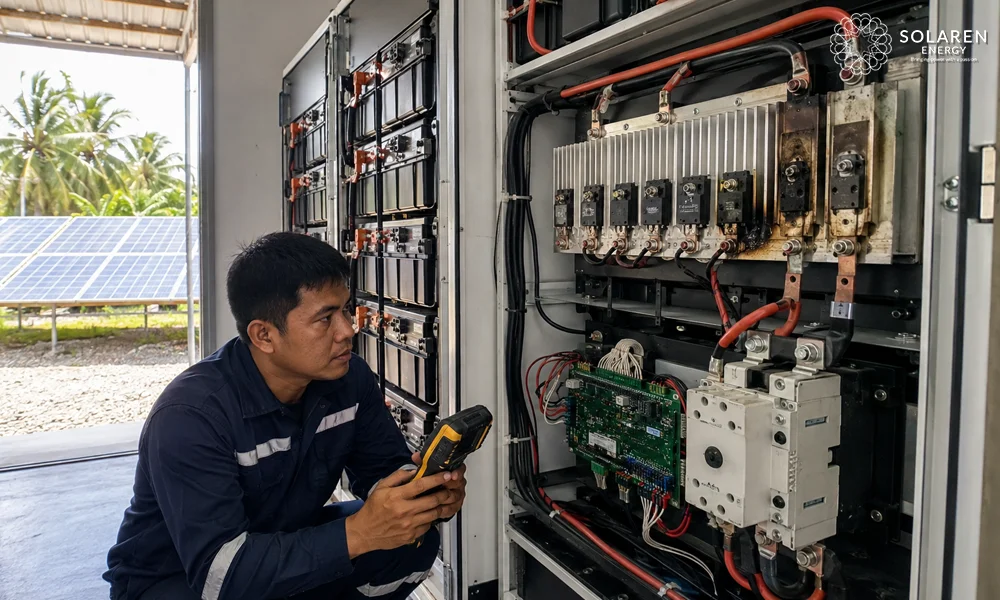 Solar Battery BMS: What a Battery Management System Does, and Why Cheap Ones Fail 3 The disconnect path, where cost cutting gets dangerous